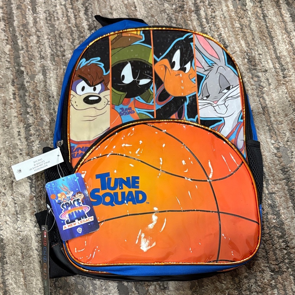 Tune Squad Cartoon Backpack